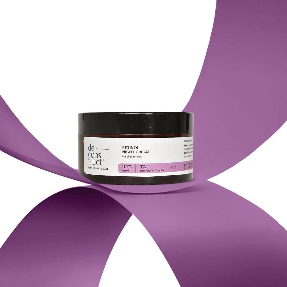 Deconstruct Retinol Night Cream For All Skin Types 50g