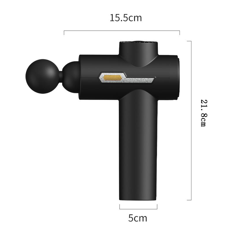 1 Massage Gun, 8 Massage Heads, 3 Tapping Modes, Deep Tissue Muscle Handheld Impact Massager for Body, Back, and Neck Massage