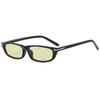 Uv400 Rectangular Sunglasses For Men And Women With Pc Frame And Grey Ac Lenses For Outdoor Activities