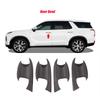Car ABS Paste Side Door Mirror Cover For Palisade 2020 2024 2024 2024 Auto Exterior Sides Rearview Cover
