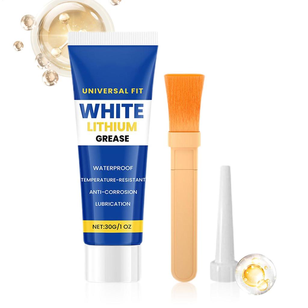 Vitt litiumfett Bildörr Högtemperaturbeständighet Fordonsfett Bilväxel Smörjfett för Bilägare Fordon
