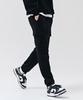 CHASECULT Men'S Cargo Jogger Warm-Up Pants - Black