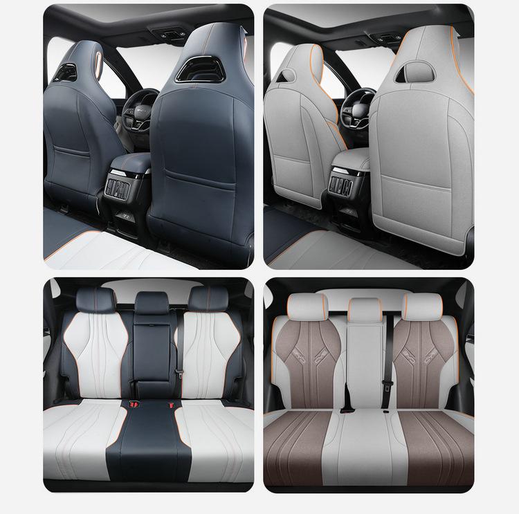 BYD Song Plus EV Seat Covers: Four-Season Linen Full Coverage Cushions