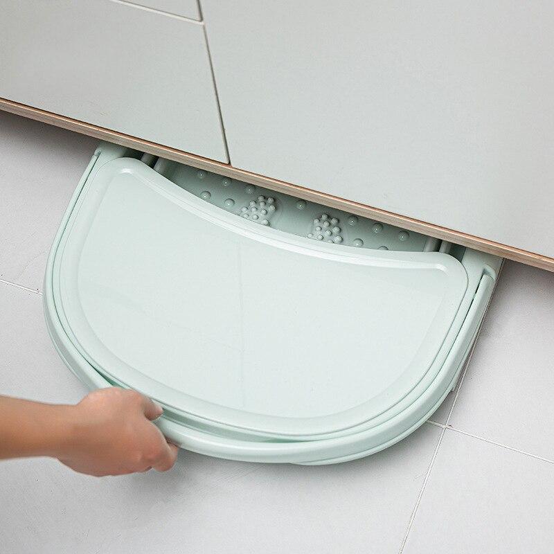 Baie de picioare pliabilă Găleată simplă pentru masaj cu spumă Găleată pentru înmuiere pentru picioare Lavoar pliabil Sauna Spa Baia pentru picioare Bazin cu capac Cada