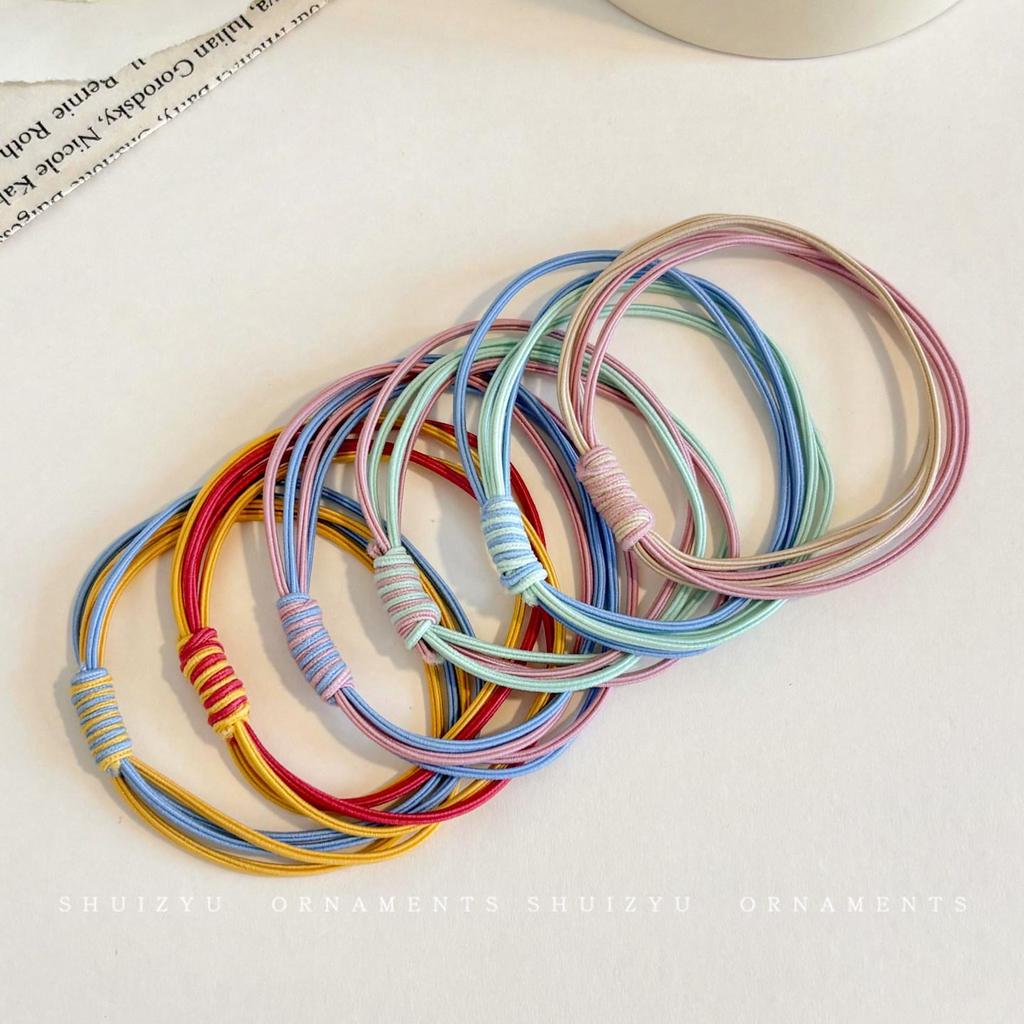 Elastic Women's Hair Ties 2025: Durable High-Elasticity Ponytail Bands