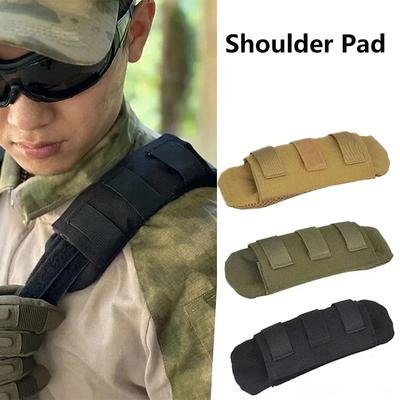 1PC Shoulder Strap Pad Detachable Comfortable Backpack Strap Pads Breathable Waterproof Tactical Weighted Vests Cushioned Pads