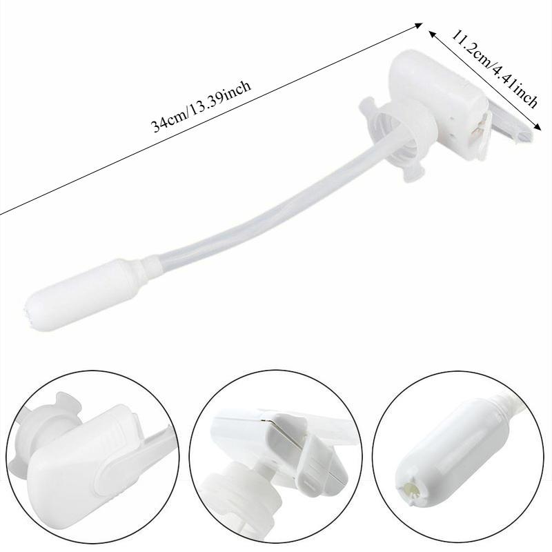 Pompă automată de aspirare a paielor de băut Dispenser automat de băuturi cu paie de băutură Magic Tap Pompă de apă rezistentă la scurgeri Dozator de bricolaj