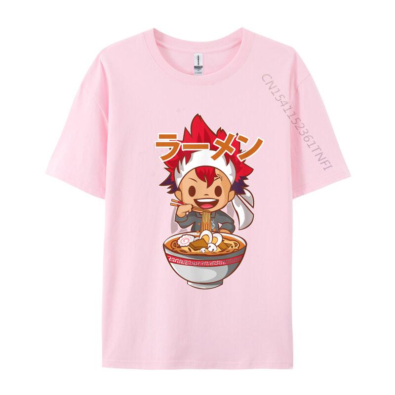 Ramen Food Wars Tops Tees Tops T Shirt Ramen Food Wars Lovers Day Cotton Fabric Mens T-shirts 3D Printed Company