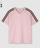 Beijiglabel Zachary Track V-Neck Short-Sleeved T-Shirt 4 Colors [Blsv_1501]
