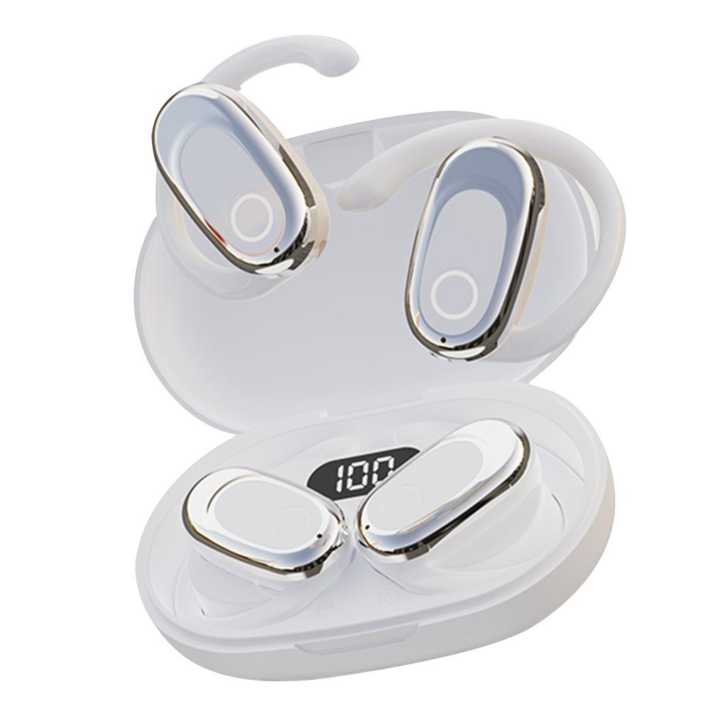 5.1 OWS Rotatable Earhook Bluetooth Headphones Long Battery Life Sports Headphones With Digital Display