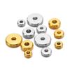 20-50Pcs Stainless Steel Round 4mm 5mm 6mm 8mm Flat Spacer Beads Loose Beads for DIY Jewelry Making Bracelet Necklaces Supplies