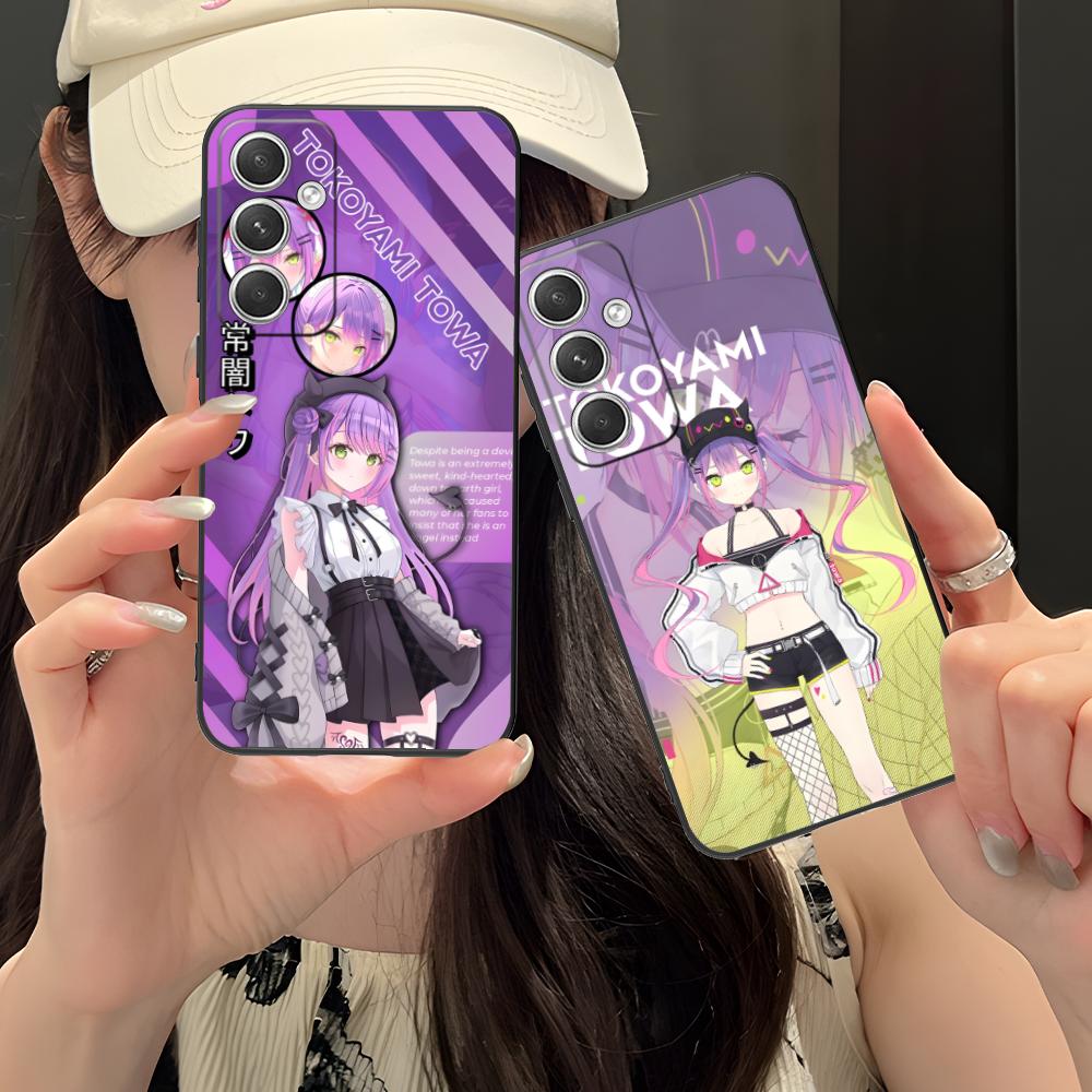 Anime Tokoyami Towa Phone Case for Samsung Galaxy S25 S24 S23 S22 S21 S20 Note20 Plus FE Ultra Colour Protective Cover Pretty