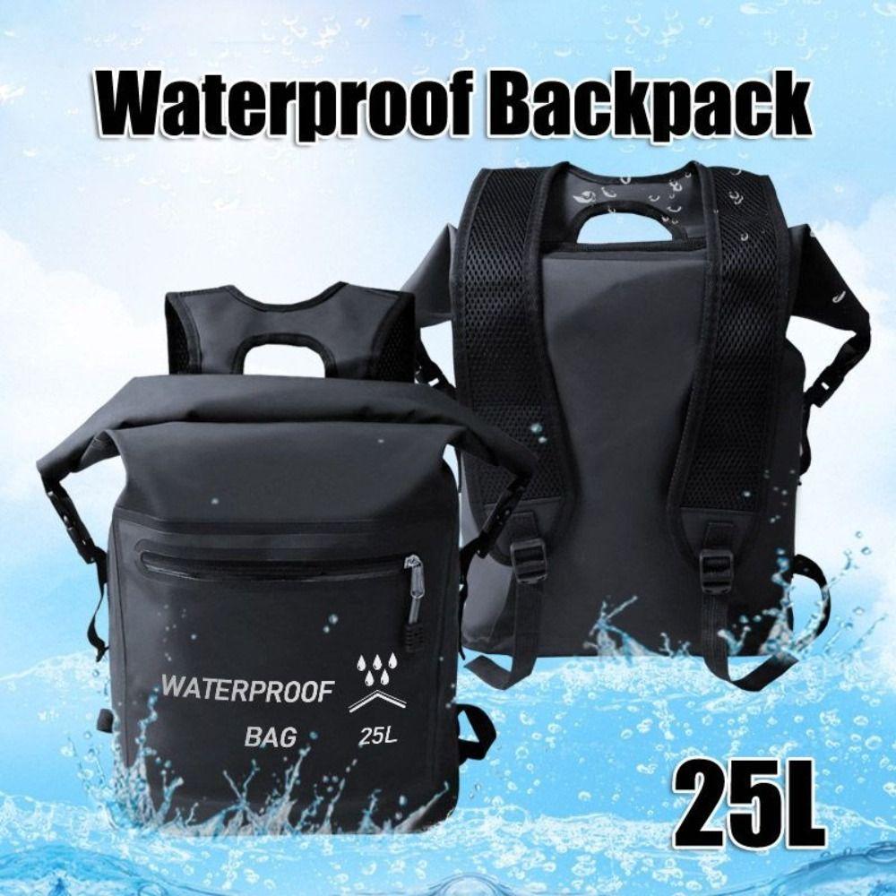 Verdicktes Material Strandaufbewahrungstasche Rollverschluss Schwimmrucksack Rafting