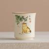 Ru kiln master cup, high-end personal ceramic tea cup, Kung Fu tea cup, business holiday souvenir