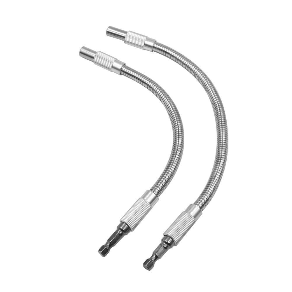 200/300mm Length Flexible Extension Bar 1/4 Hex Shank Flexible Drill Bit Extension Hex Shank Quick Flexible Drill Bit Extension