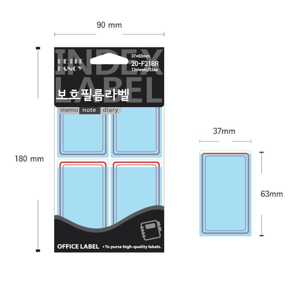 Petit Fancy Koruyucu Film İndeks Etiket Çıkartmaları (Her Birinden 10'ar adet) İndeks Etiketi / Kategori Etiketi / Ofis Etiketi / Etiket Çıkartmaları / İşaretleme Araçları - 42 Seçenek