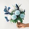 Nordic Artificial Silk Flowers Bridal Shower Wedding Anemone Bouquet Home Party Table Decoration Fake Flower Plant DIY Srapbook