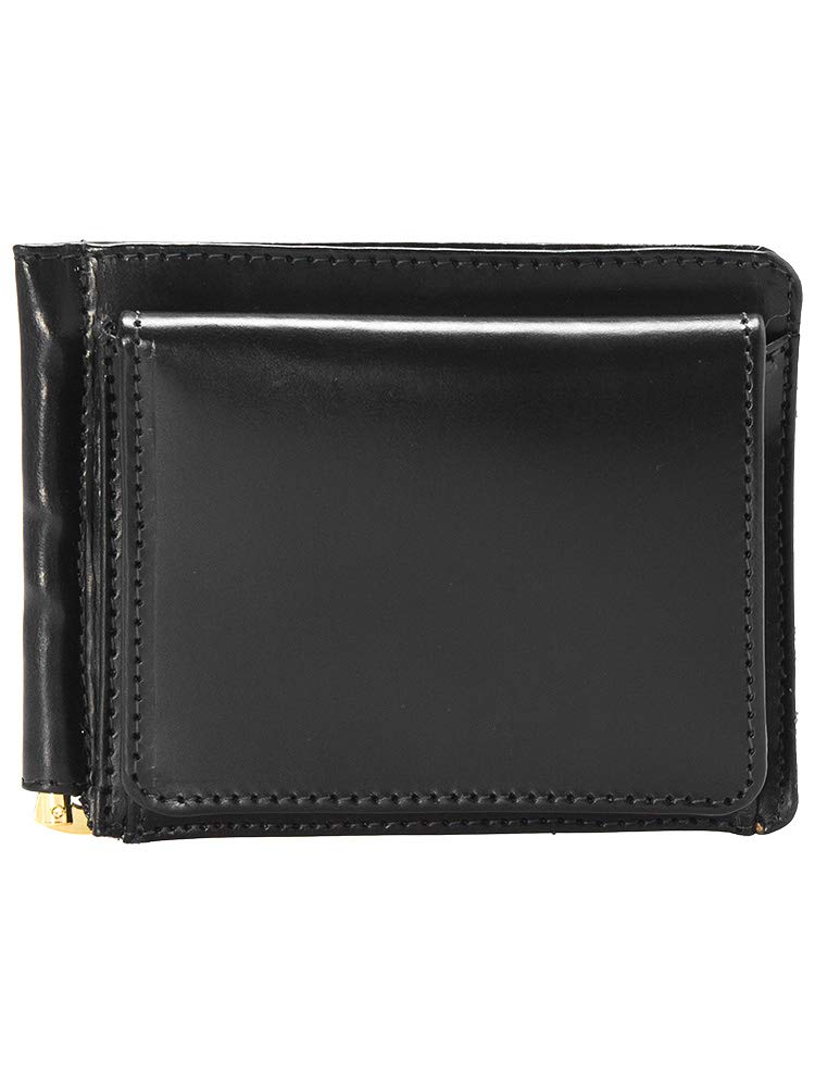 

GLENROYAL Bifold Wallet with Money Clip Black MONEYCLIP WITH COIN POCKET Black [Glenroyal] Men s 03-6164 [Item]