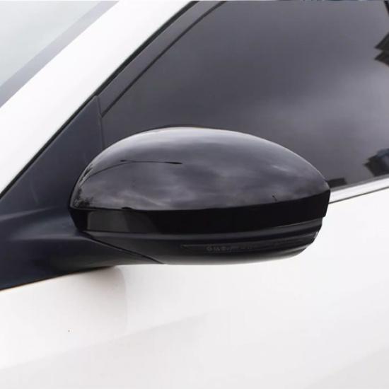 Bright Black Rearview Mirror Cover Trim For Nissan Altima -2025