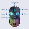 USB Wired Gaming Mouse Mechanical Mice USB Luminous Light Mouse 7200DPI Adjustable Optical Gamer Mouse for PC Computer Game