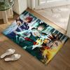 My animeHero A-Academia Floor Mat Soft Flannel Non-Slip Door Mat - Thickened Rug for Living Room Home Decor