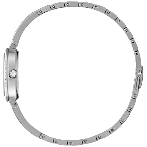 Citizen Women's Classic Eco-Drive Watch In Stainless Steel with Silver Bracelet and White Dial