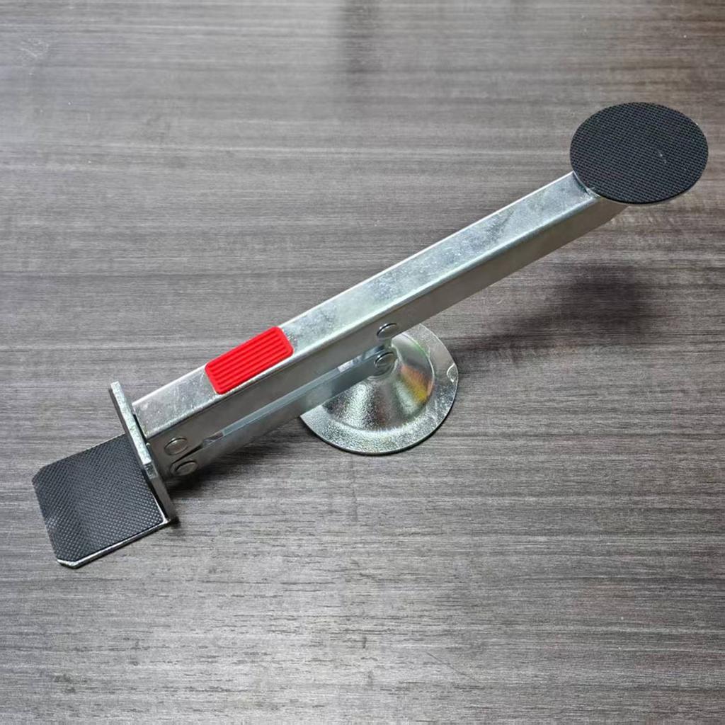 Metal Swivel Lift Tools Multifunctional Foot-Operated Door Lifter 360° Rotating Door Panel Elevator for Door Installation Gadget