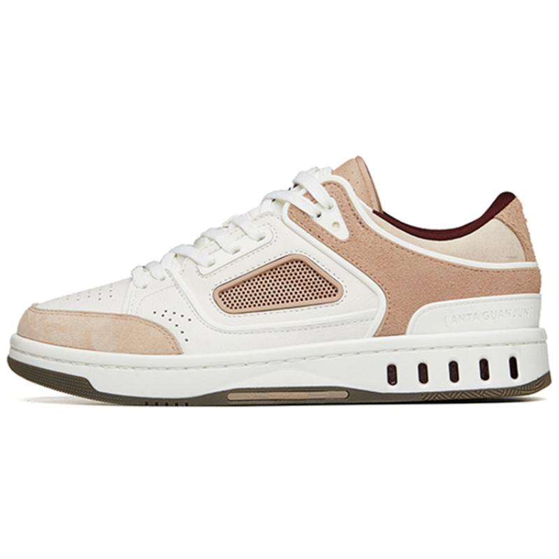 Anta Кеды для скейтбординга Champion Series с низким верхом Мужские Белые Серые Коричневые Кроссовки 39