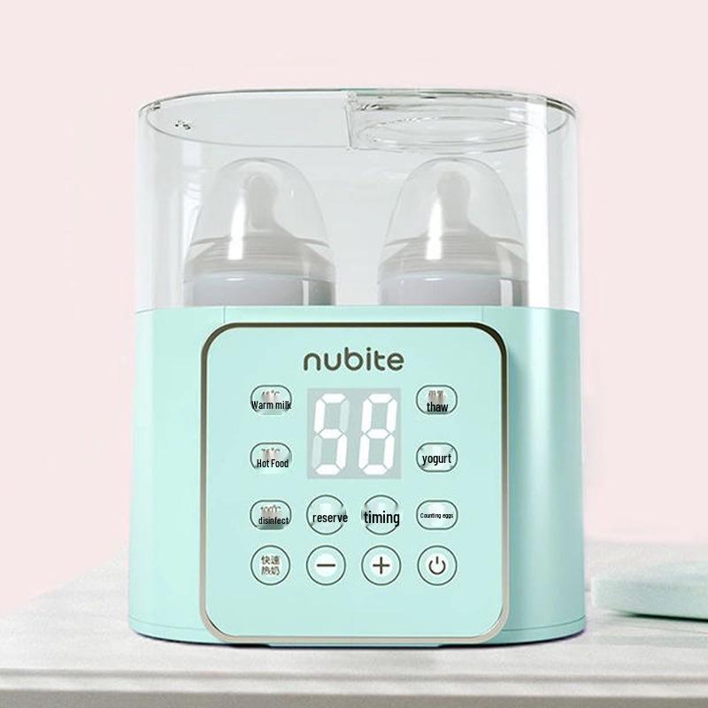 

Large Screen Multi-Function Double Bottle Warmer and Sterilizer зелений