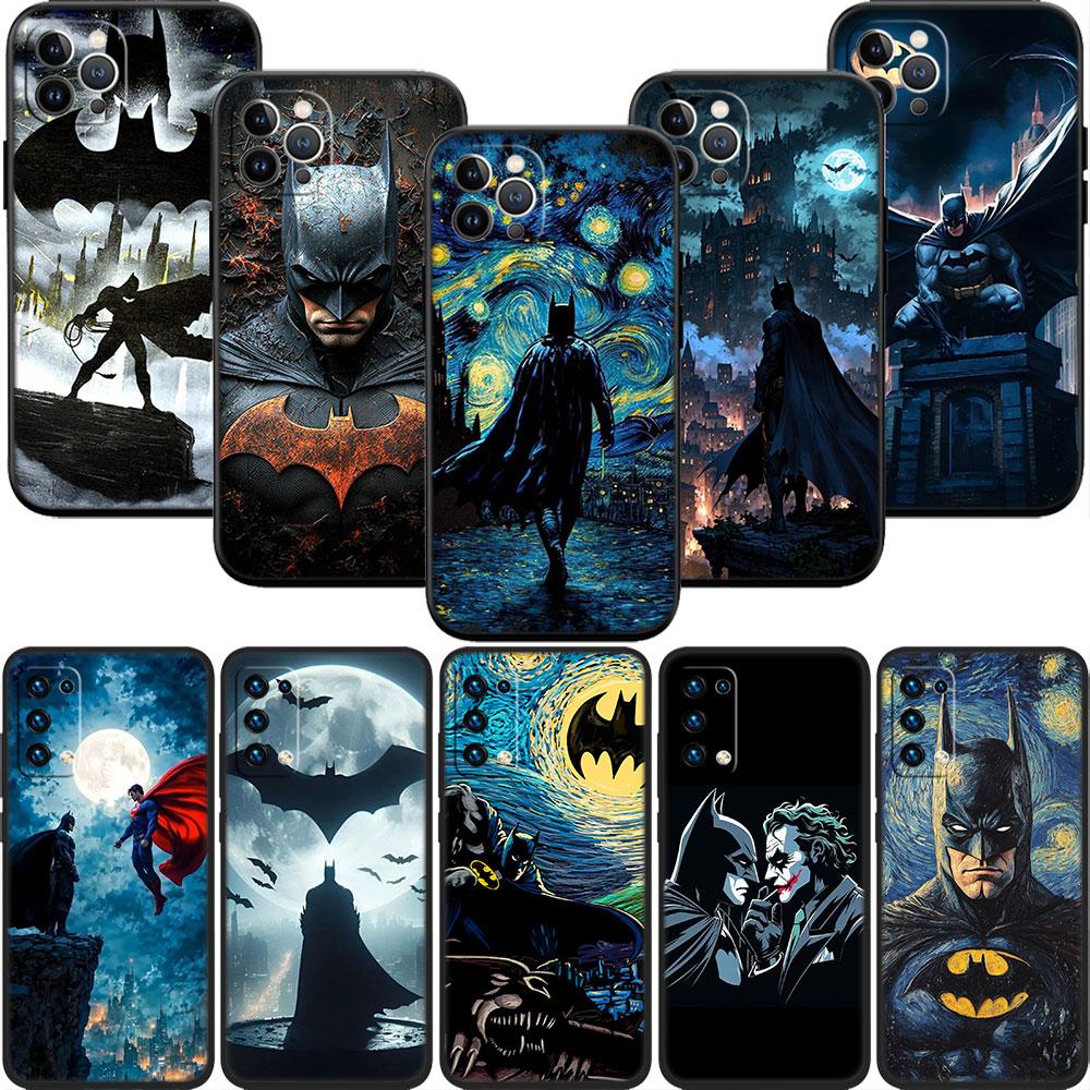 CJ15 Batman Soft Shell Phone Case for OPPO A40 A60 A80 A15 A16 A16K A12 A17 A17K A54 A54S A53 A53S A55 A56 A57 A98 F23