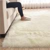 Silk Wool Plush Carpet - Solid Color, Long Pile for Living Room & Bedroom