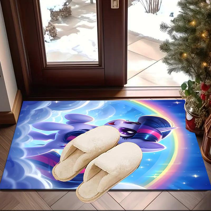 Twilight Sparkle's unicorn Carpet, Chair Rug,Rug for Office Bedroom living rooms, Doormat decor Fan Gift Christmas Gift