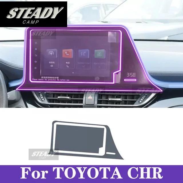 For Toyota CHR 2018-2023 Car interior Center console transparent TPU Paint protective film Anti scratch sticker LCD screen PPF