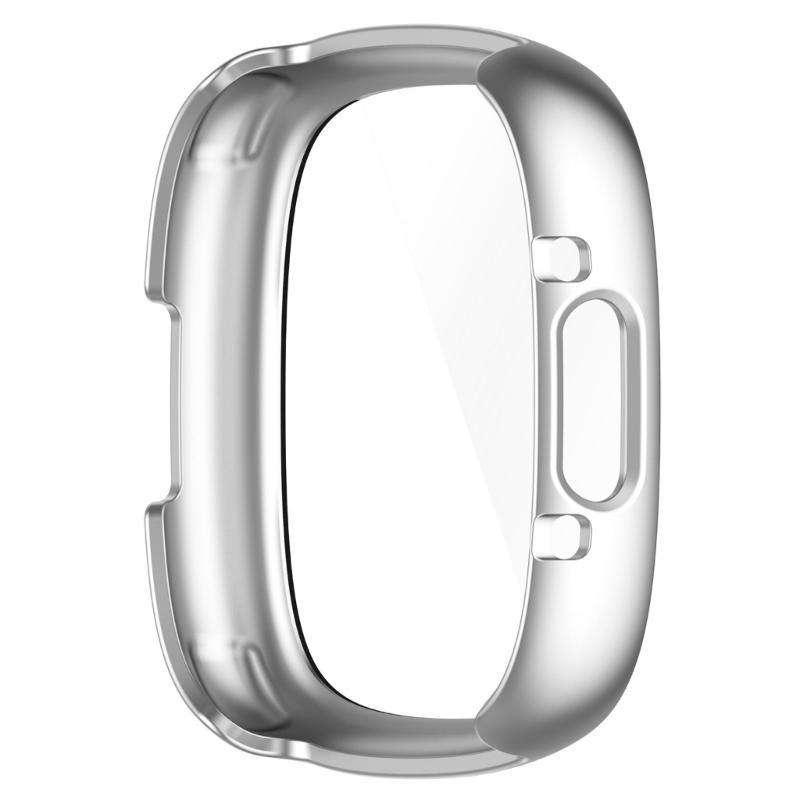 Displayschutzhülle Vollständige Abdeckung PC Schutzhülle Waschbare Bumper-Schale Skin für Sense2/Versa4 Smartwatch