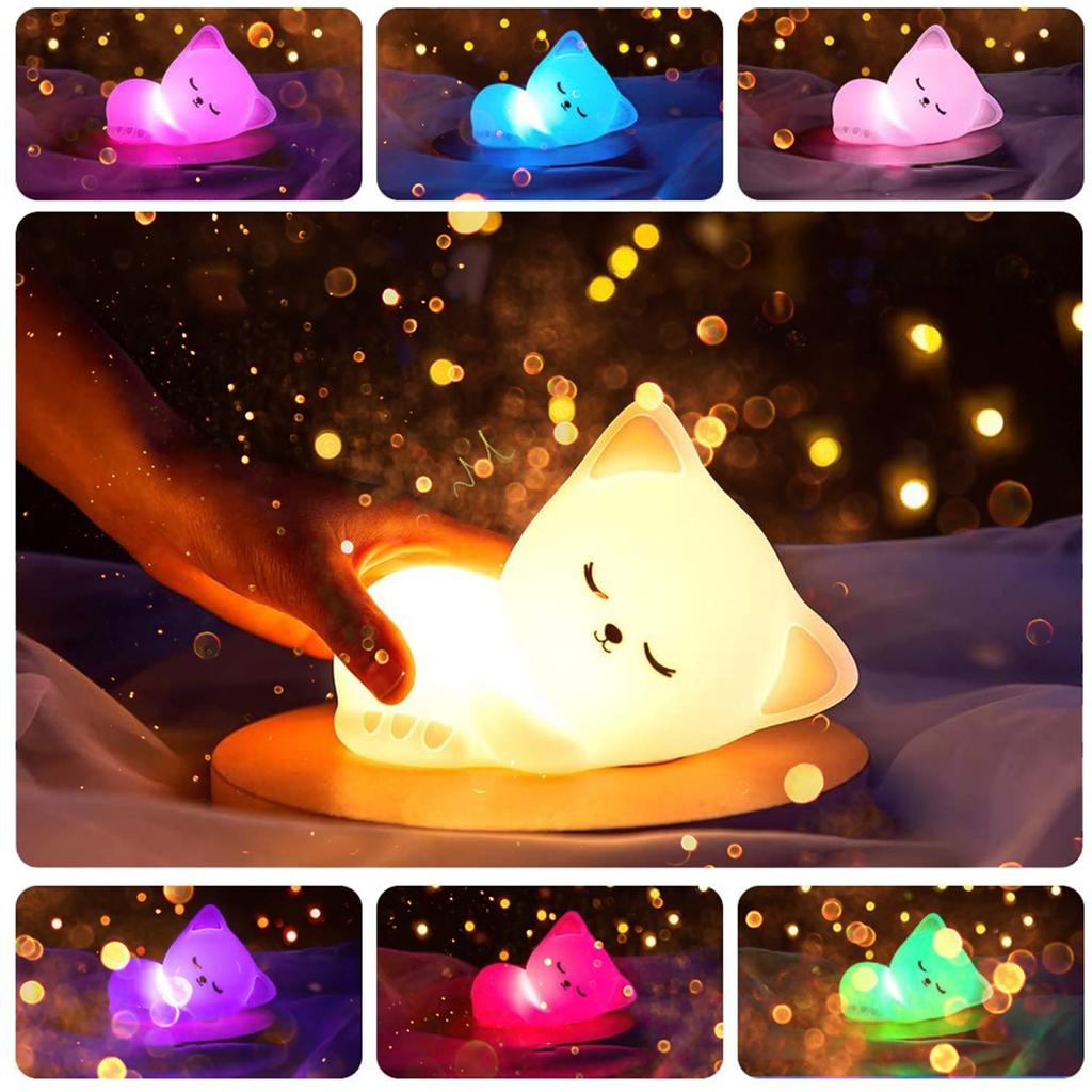 Indirect Lighting Remote Control USB Charging Light Multi-Color Change Cute