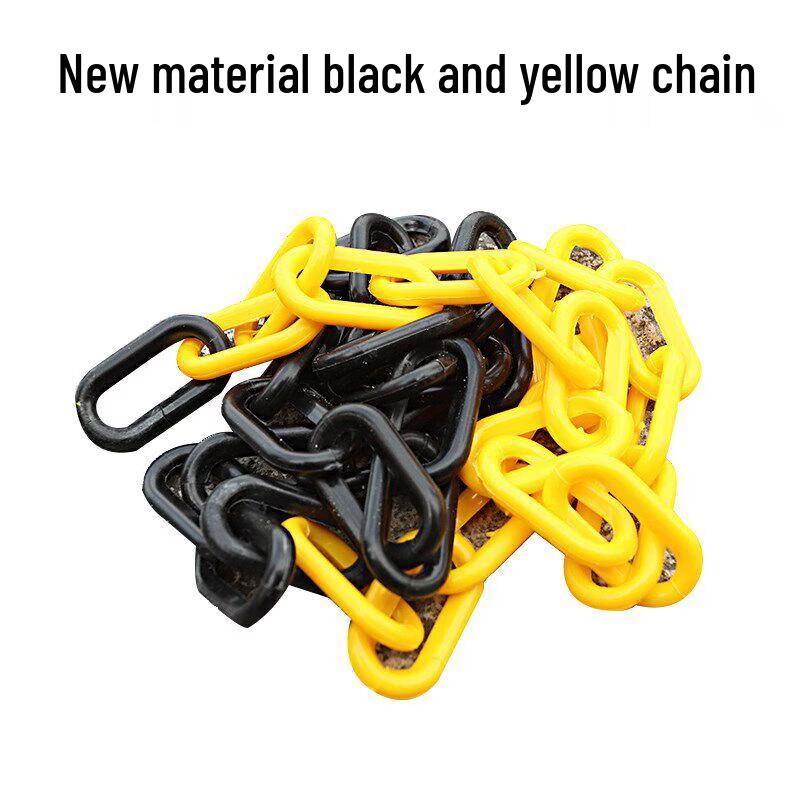 Aokewen 6mm Yellow & Black Warning Barrier Chain