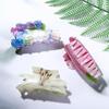 Rose Shark Clip Korean Style Headwear Plastic Hair Claw Female Hair Accessories Flower Hair Clip