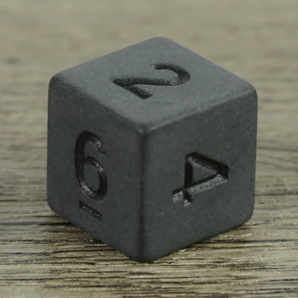 Deep Black Dice D4, D6, D8, D10, D12, D20 10PCS Plastic for Board Game Entertainment