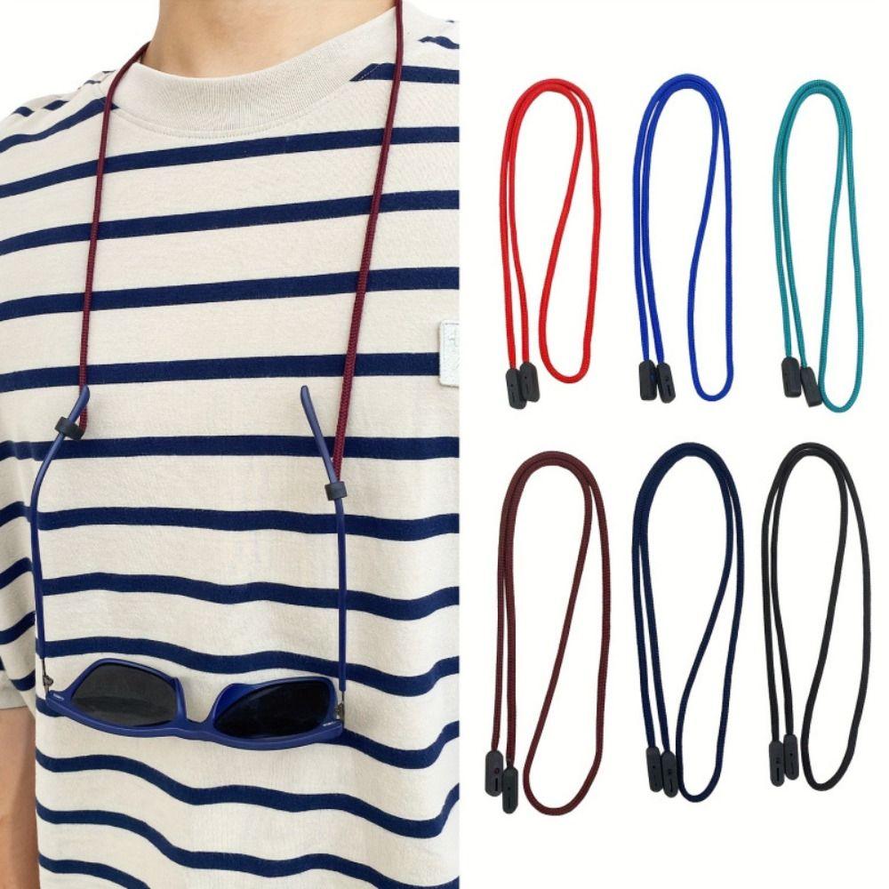 Low-Elastic Eyeglass Holder Necklace Anti-Lost Eyeglass Lanyard  Sunglasses Decoration