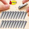 1-20Pcs Splash Resistant Nail Clippers Premium Sharp Sturdy Steel Fingernail And Toenail Clipper Cutters Nail Care Tools