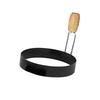 Good-Egg Ring With Wooden Handle Round Mold For Muffins Griddle Cooking Shaper For Breakfast