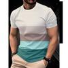 Fashion Versatile Casual Men's Top Short Sleeve Daily Comfort T-Shirts Men’s