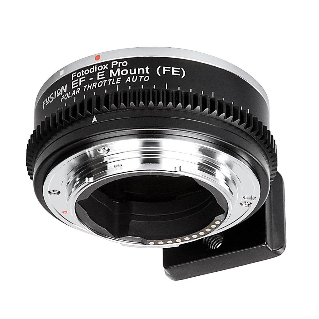 Fotodiox EF-Mount-Objektiv-zu-Mount-Konvertierung Sony E-kompatibler elektronischer Mount-Adapter mit CPL-Filter Photodiox integriert EF-SNE-FSN-PLT