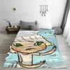 Copy of Yoshitomo Nara Gypsy Song Blankets Soft Warm Flannel Throw Blanket Bedspread for Bed Living room Picnic Travel Home Sofa