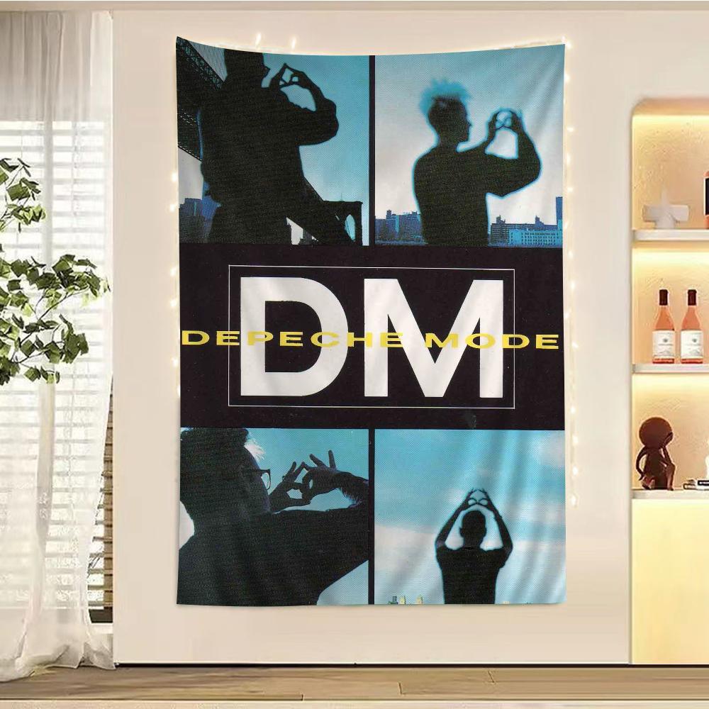 Cantante Star Depeche Mode Arazzo Colorato da Appendere alla Parete Arazzi da Parete Bohemien Lenzuola con Mandala da Appendere alla Parete