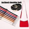 125cm Langer Taschenriemen PU-Leder Schultertaschenriemen 1,2cm Breit Zubehör für Handtaschen Mode PU-Taschenriemen für Umhängetaschen
