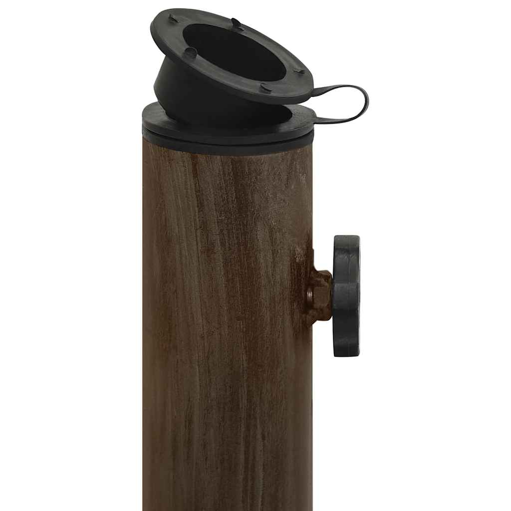 Vidaxl Podstawa Pod Parasol, Brązowa, 45X45X30 Cm, Żeliwo