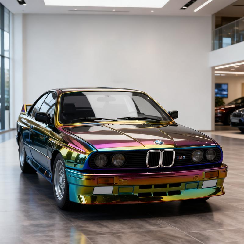 1/24 BMW M3 E30 GALVANIZZATO Modello in Lega Modello di Auto in Lega Suono e Luci Pull Back Giocattolo per Bambini Collezionabili Regalo di Compleanno