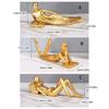 Thinker Resin Statue Abstract Figurine Crafts Home Modern Art Sculpture Living Room Desktop Decoration Accessory