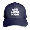 I Got A Hole In One Of The Golf Pods Funny Sports Golfer Baseball Cap Men Women Casual Summer Sport Sun Cap